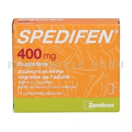 SPEDIFEN - Ibuprofène 400mg - 12comprimés