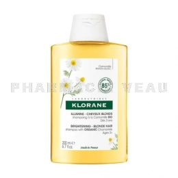 KLORANE CAMOMILLE Shampooing Cheveux Blonds 200 ml