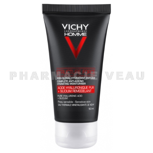 VICHY - Homme Structure Force Soin Global Hydratant Anti-Âge 50 ml