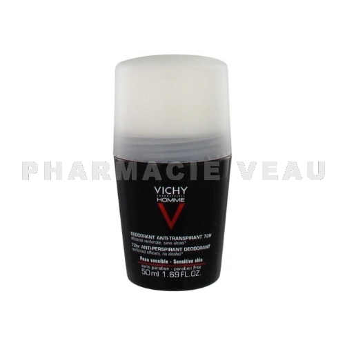 Vichy Homme Déodorant Anti-Transpirant 72H