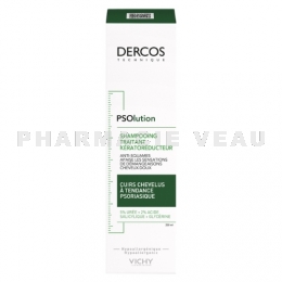 VICHY - Dercos PSOlution Shampooing Traitant Kératoréducteur 200 ml