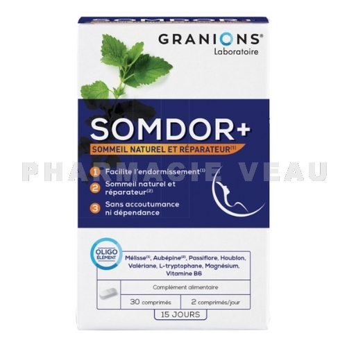 GRANIONS Somdor+ comprimés - 2formats