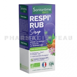 Santarome Bio Respi'Rub Sirop 125 ml