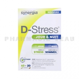 Synergia D-Stress Jour & Nuit 60 comprimés