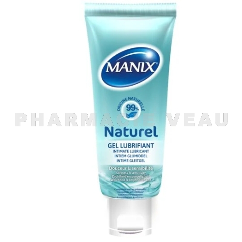 Manix Gel Lubrifiant Naturel 80 ml