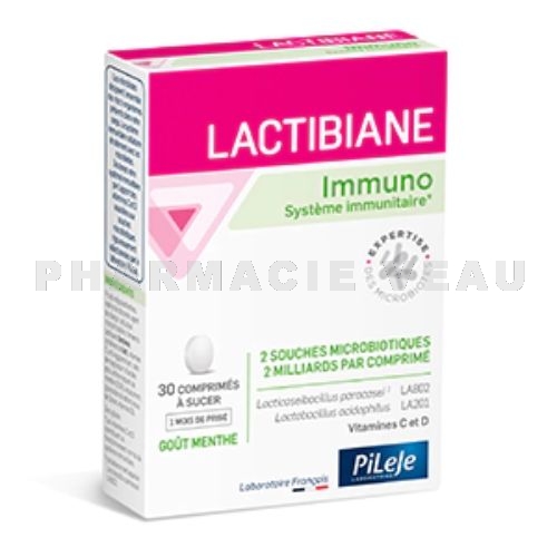 LACTIBIANE Immuno 30 Comprimés à Sucer Pileje
