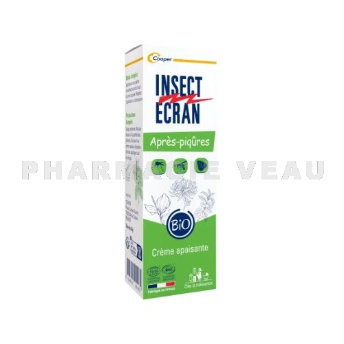 INSECT ECRAN - Après-Pîqures Crème apaisante BIO Tube 30g