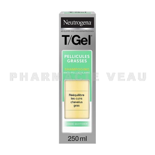 NEUTROGENA -T/Gel Shampoing Pellicules Grasses - Flacon 250 ml