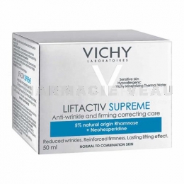 VICHY - Liftactiv Suprême Soin Correcteur Anti-rides Et Fermeté - 1 Pot 50ml