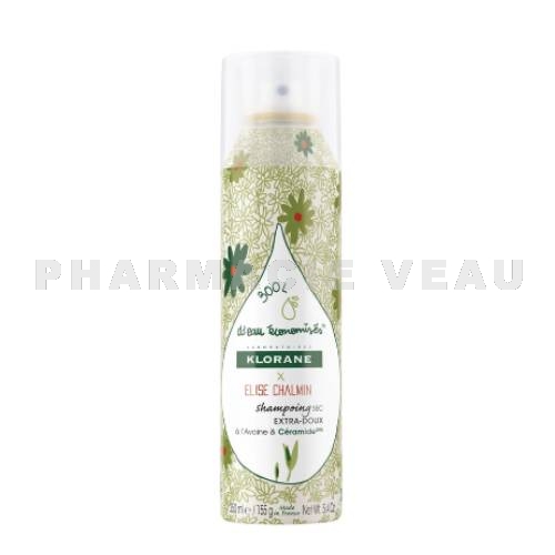 KLORANE - Shampoing Sec Extra-Doux à L'Avoine & Céramides - Spray 250ml