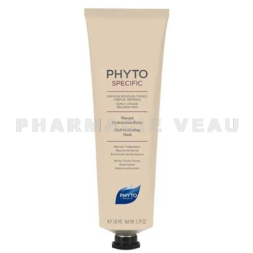 Phyto Paris - Specific Masque Hydratation Cheveux Bouclées, Frisés, Crépus, Défrisés - Tube 150ml