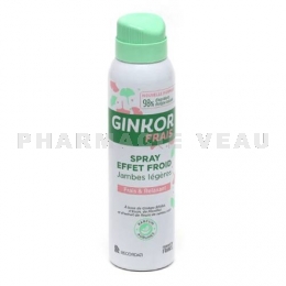 GINKOR Frais - Spray Effet Froid James Lourdes - Spray 125ml