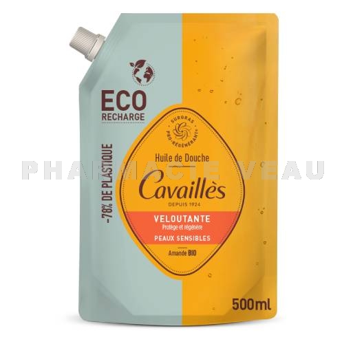 CAVAILLES - Eco Recharge Huile De Douche Veloutante - 500ml