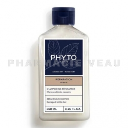 PHYTO PARIS - Shampooing Réparateur Cheveux Abimés et Cassants - 250ml