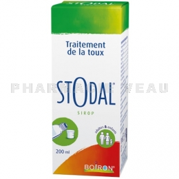 Stodal Sirop Traitement de la Toux 200 ml Boiron