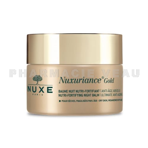 NUXE NUXURIANCE GOLD Crème Baume Visage Nuit Fortifiant - 50ml