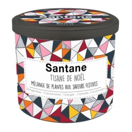 SANTANE - Tisane de Noël Mélanges de Plantes - 100g