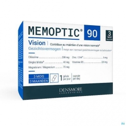 MEMOPTIC Apprentissage Concentration Mémoire - 90gélules