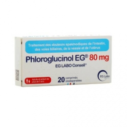 PHLOROGLUCINOL -  80mg EG Labo - 20 Comprimés Orodispersibles