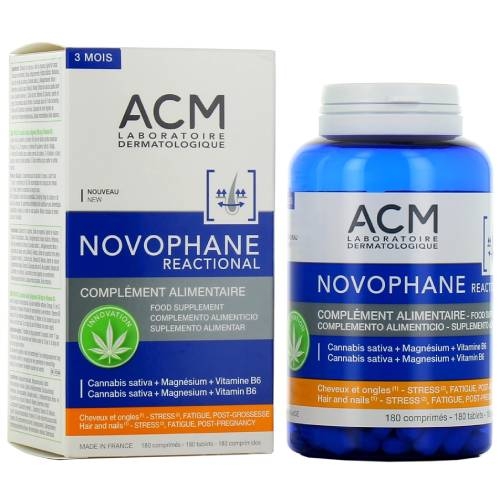 ACM - Novophane Reactional Ongles et Cheveux - 180comprimés 