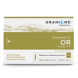 GRANIONS d'OR 30 ampoules