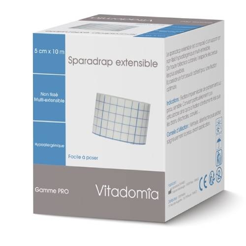 VITADOMIA - Sparadrap Extensible Non Tissé - 2formats