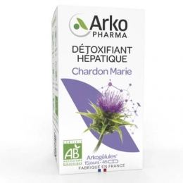 ARKOGELULES Bio - Chardon Marie Dépuratif hépatique Arkopharma - 45 Gélule