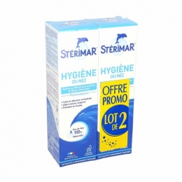 Stérimar Eau de Mer Physiologique Spray LOT de 2 X 100 ml PROMO