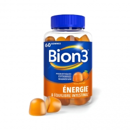 Bion 3 - Énergie et Équilibre Intestinal - 60 Gommes