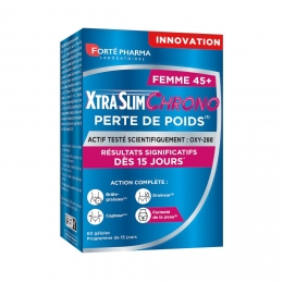 XtraSlim Chrono Perte de poids Femme 45+  FORTE PHARMA - 60 gélules