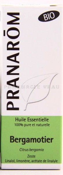 PRANAROM - Huile Essentielle Bio - Bergamotier Citrus Bergamia - Flacon 10ml