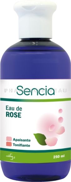 SENCIA Eau de Rose 250 ml Cooper (eau florale distillée)