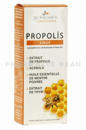 3 CHÊNES - Propolis Sirop Immunité - 200ml