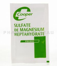 Sulfate de Magnesium Heptahydrate En Poudre Cooper - Sachet 30g