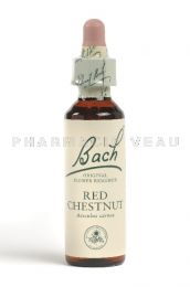 Fleur de Bach Marronnier rouge / Red Chestnut  - Flacon compte-gouttes 20 ml