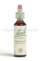 Fleur de Bach Mimule / Mimulus - Flacon compte-gouttes 20 ml