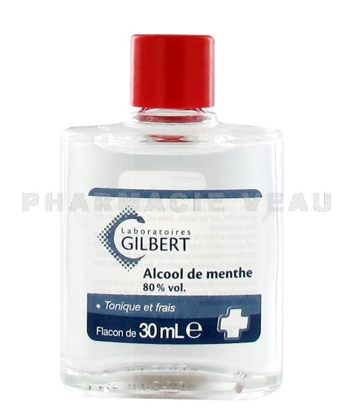 Gilbert Alcool de Menthe (flacon 30 ml)
