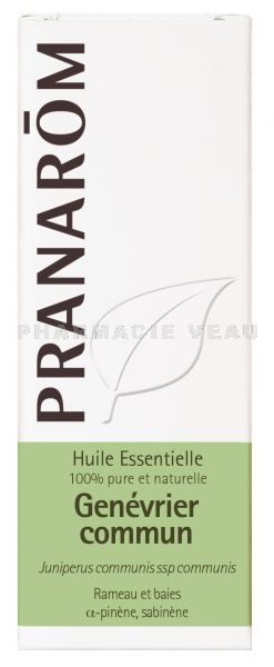 GENÉVRIER COMMUN - Pranarom Huile Essentielle (Juniperus communis ssp communis) - Flacon 5ml 