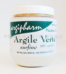ARGIPHARM - Argile Verte Surfine POT 400 grammes  