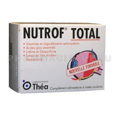 NUTROF Total 180 capsules