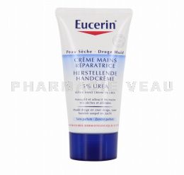 EUCERIN Crème Mains Réparatrice 5% Urée  tube 75 ml