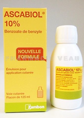 ASCABIOL 10% Nouvelle Formule Emulsion - 125ml