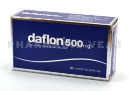 DAFLON 500 mg - Boîte 60 ou 120 Comprimés