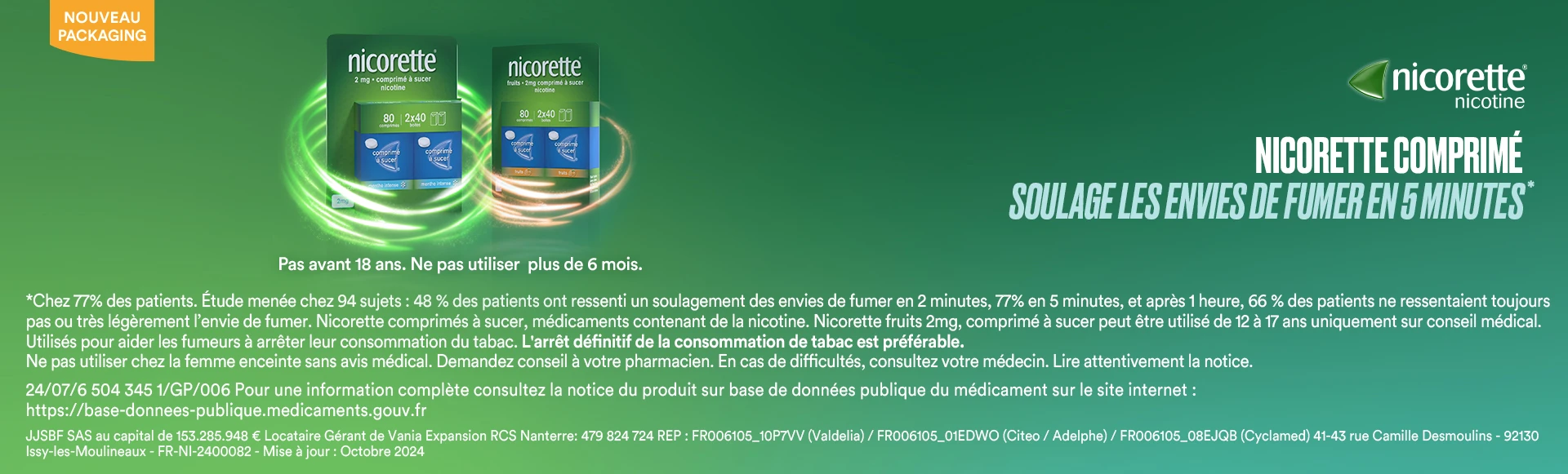 Mai 2025 Nicorette