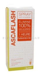ASCAFLASH Spray anti acariens gale, puces, punaises de lit 500 ml