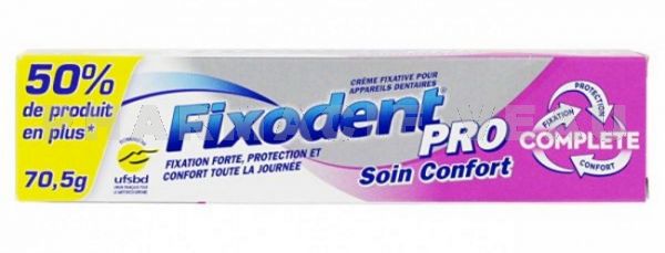 Fixodent Pro Soin CONFORT (70g)