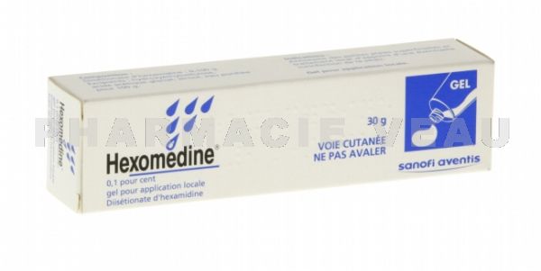 HEXOMEDINE 0,1% gel 30 grammes