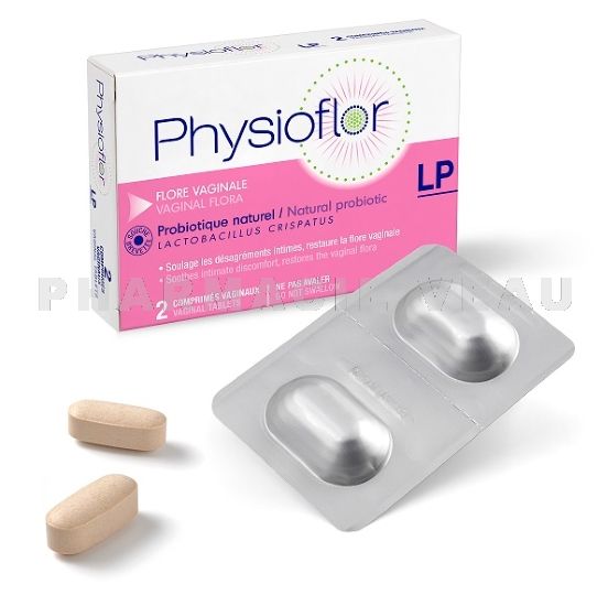 PHYSIOFLOR LP Probiotiques Comprimé vaginal (2 comprimés) 