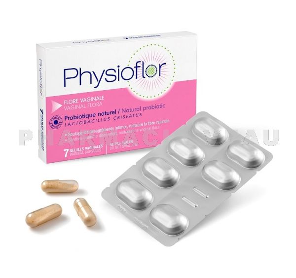 PHYSIOFLOR 7 Probiotiques Gélules vaginales - probiotiques naturel vagin
