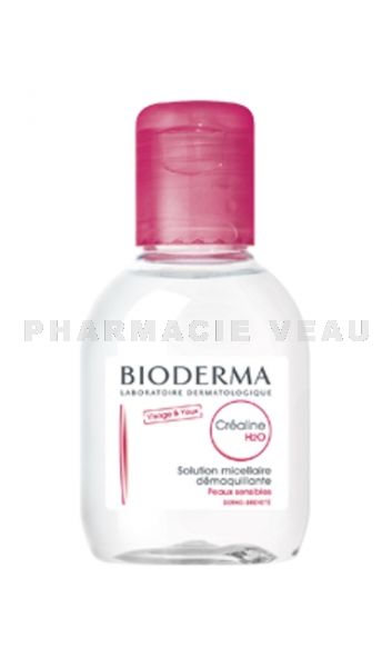 BIODERMA CREALINE H2O Solution Micellaire Sans Parfum 100 ml